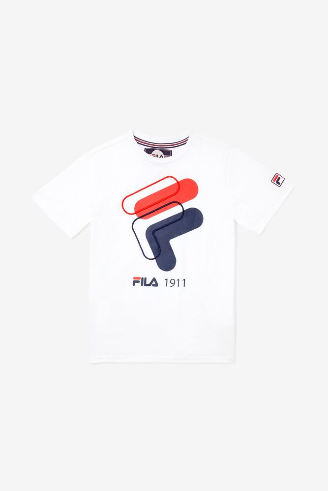 Fila Enfants 3d Logo Tee 100 Enfants|XHYB-08854358