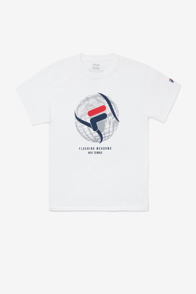 Nyc Globe Tee 100 Homme|MZHM-50033457