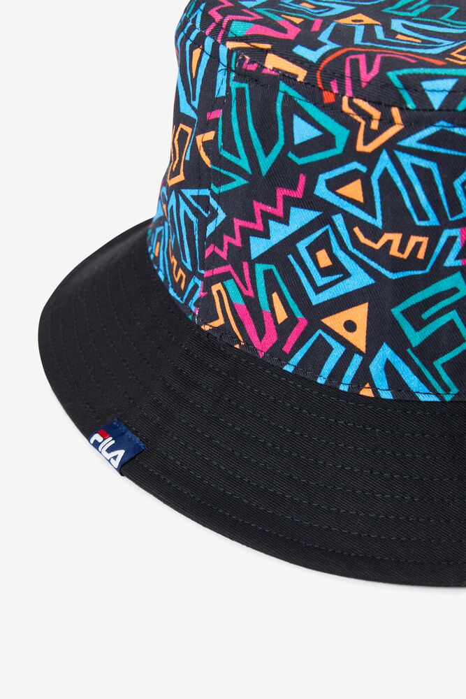 Printed Twill Bucket Chapeaux 001 Unisex|GBDS-25989184