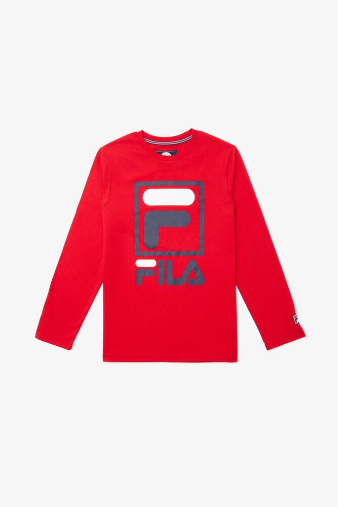 Fila Enfants Stacked Logo Tee 600 Enfants|BAGB-31890841