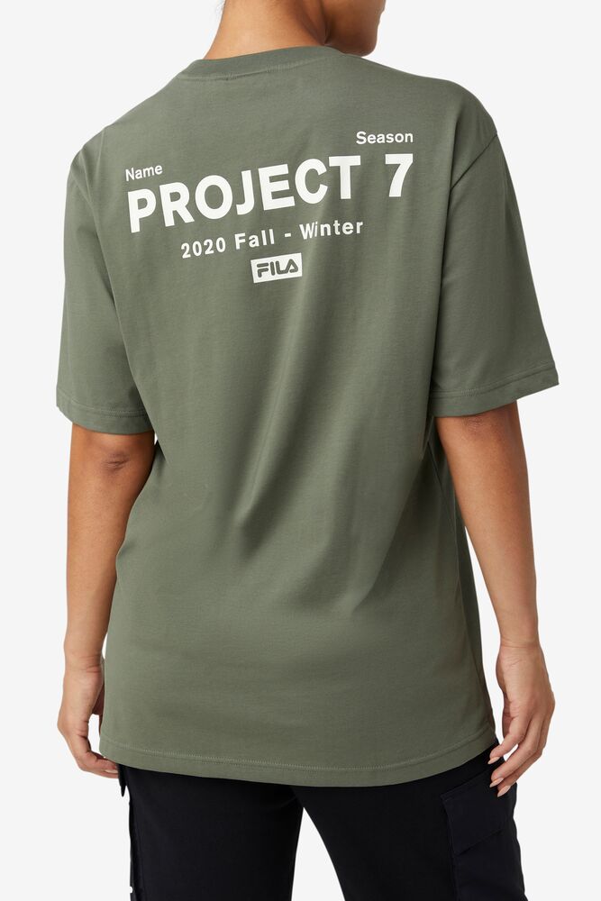 Project 7 Logo T-chemise 330 Femme|WJXB-29145999