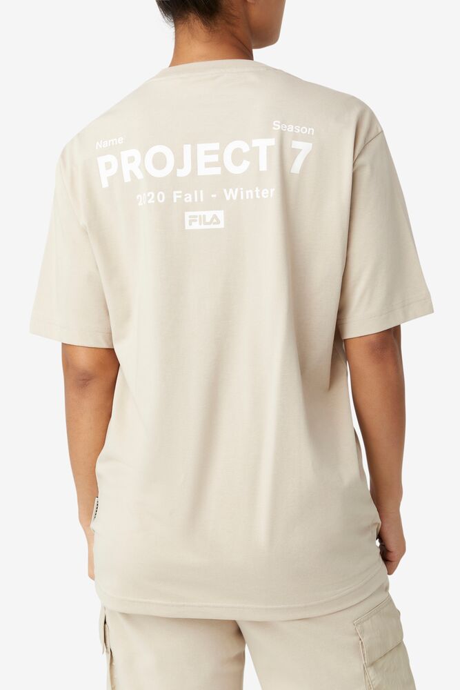 Project 7 Logo T-chemise 288 Femme|AQZY-06400044