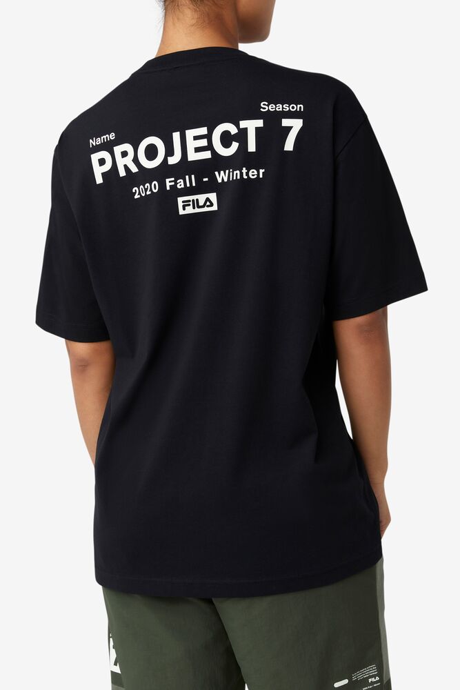 Project 7 Logo T-chemise 001 Unisex|WRTX-58196697