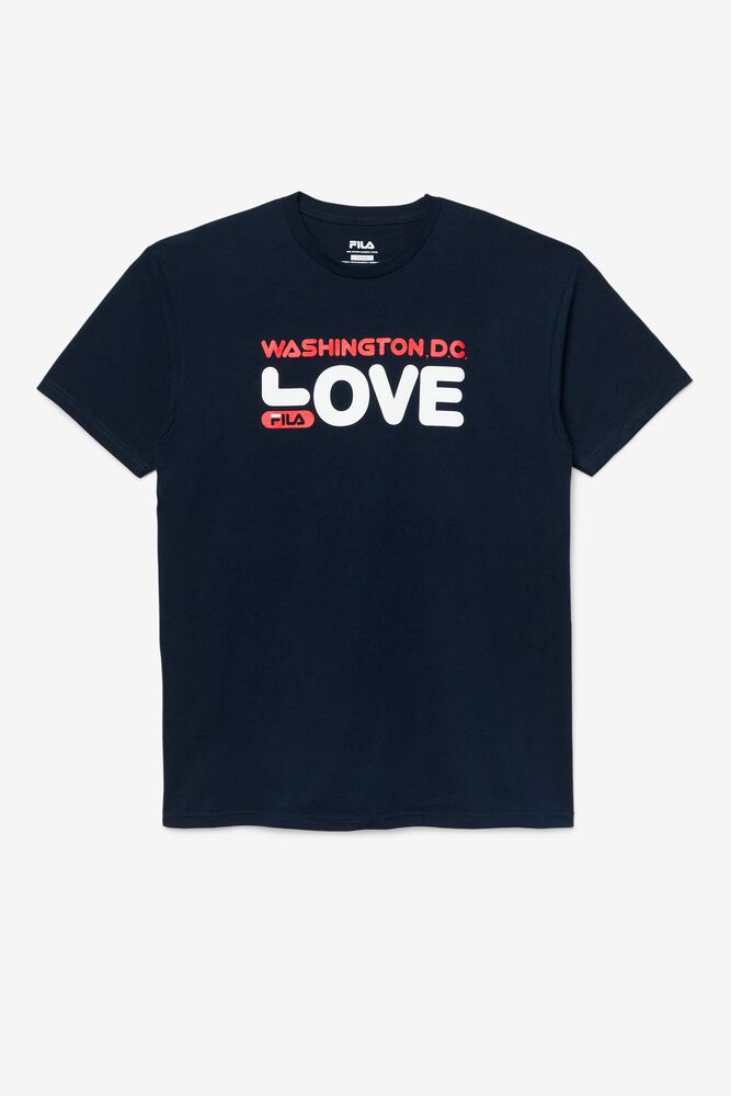 Washington D.C. Love Tee 410 Homme|OSVG-97404786