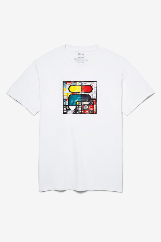 Patchwork Tee 100 Homme|QXBO-98930083