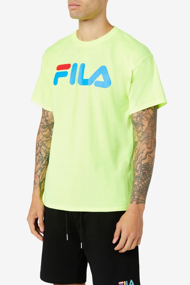 Fila Logo Tee 735 Homme|ENCO-28152860