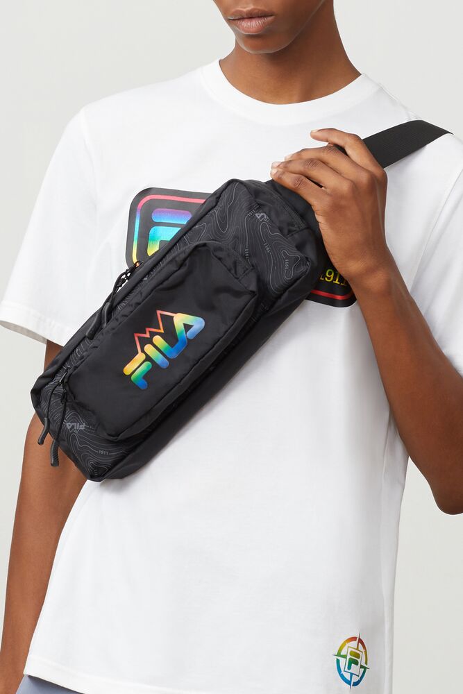 Trail Sling Sacs Noir Fila Unisex|JGML-01521503