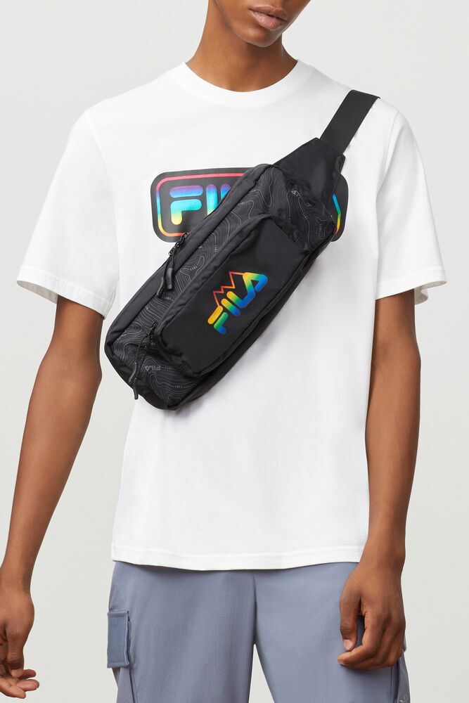 Trail Sling Sacs Noir Fila Unisex|JGML-01521503