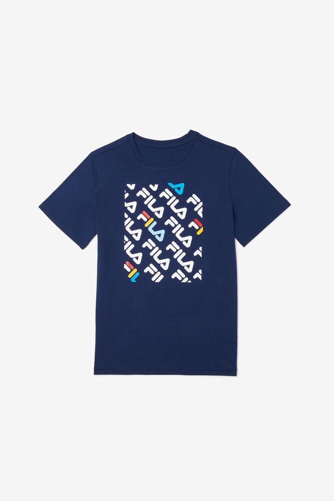 Fila Enfants Camden Printed Tee 412 Enfants|HMTM-31506478