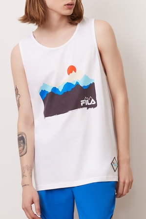 Horizon Tank Blanche Homme|FSII-43903087