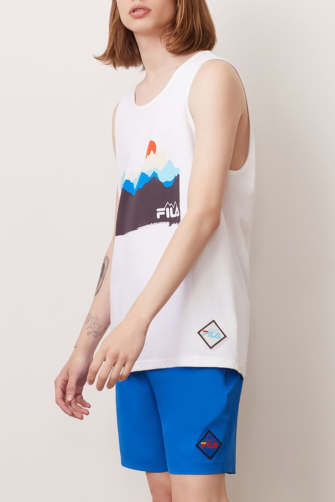 Horizon Tank Blanche Homme|FSII-43903087