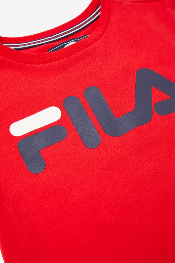 Fila Enfants Logo Tee 600 Enfants|VEJI-61533933