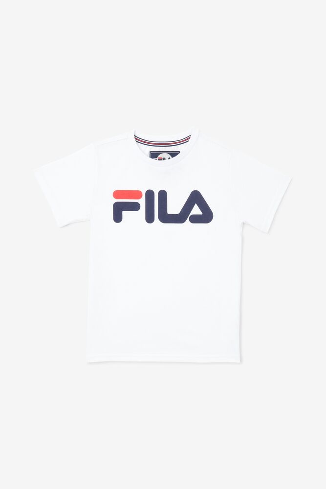 Fila Enfants Logo Tee 100 Enfants|XWBY-35771244