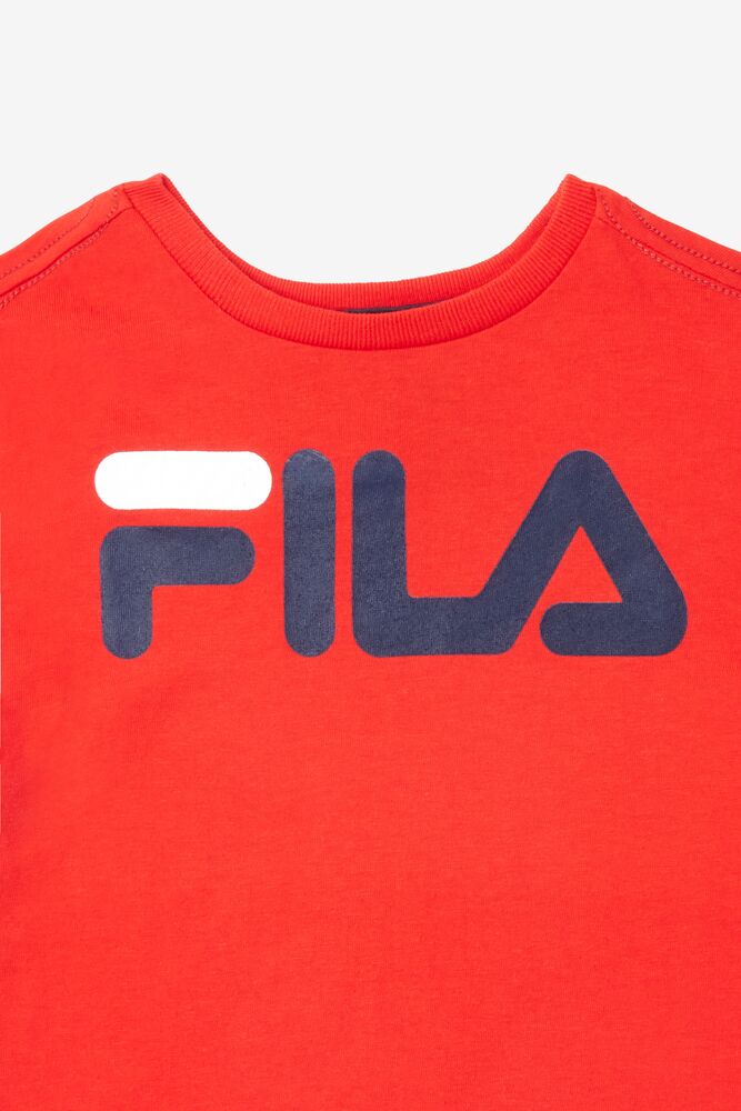 Fila Enfants Logo Tee 600 Enfants|VKOW-79652890