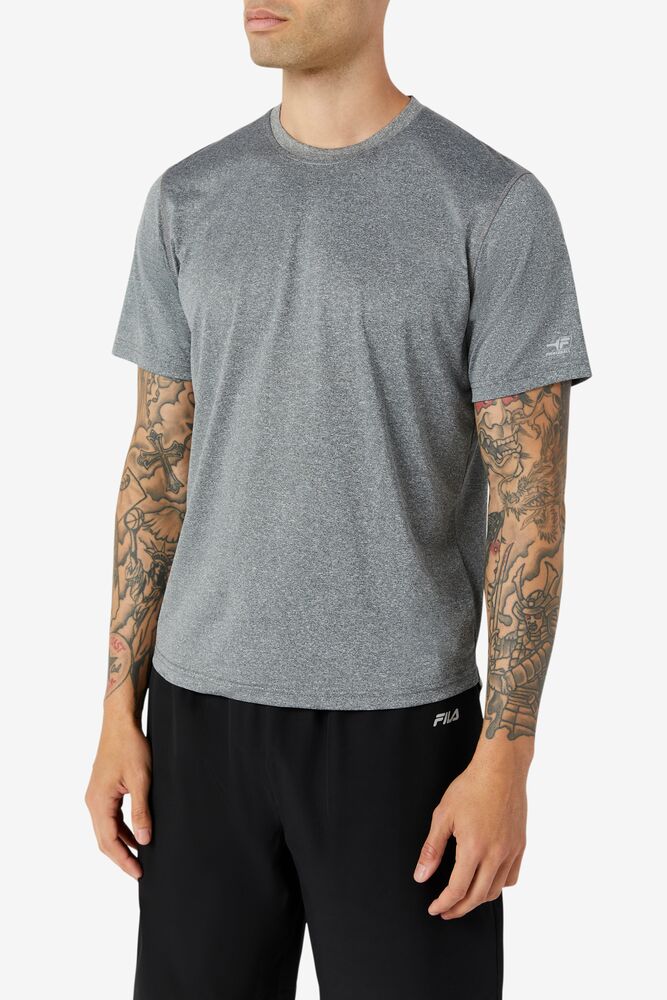 Pickleball Scallop Hem Crew 289 Homme|XVJR-10922790