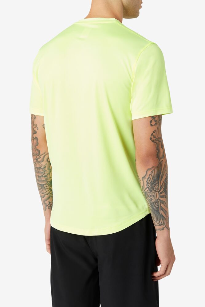 Pickleball Scallop Hem Crew 735 Homme|KSVN-68815666