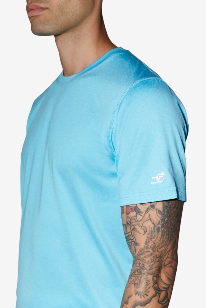 Pickleball Scallop Hem Crew 480 Homme|BYHG-57200536