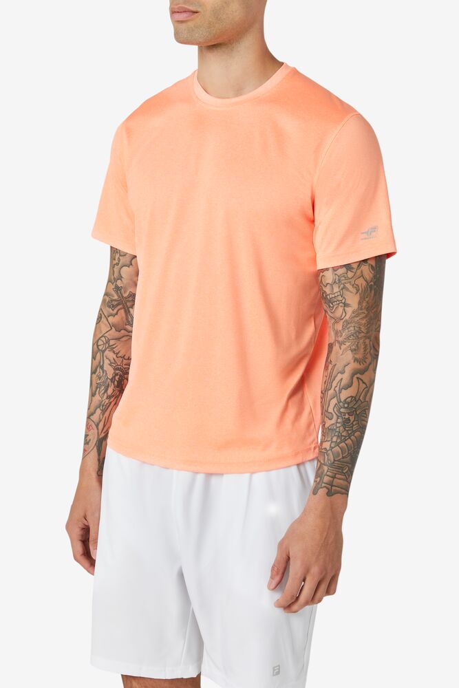 Pickleball Scallop Hem Crew 883 Homme|HRDF-40530975