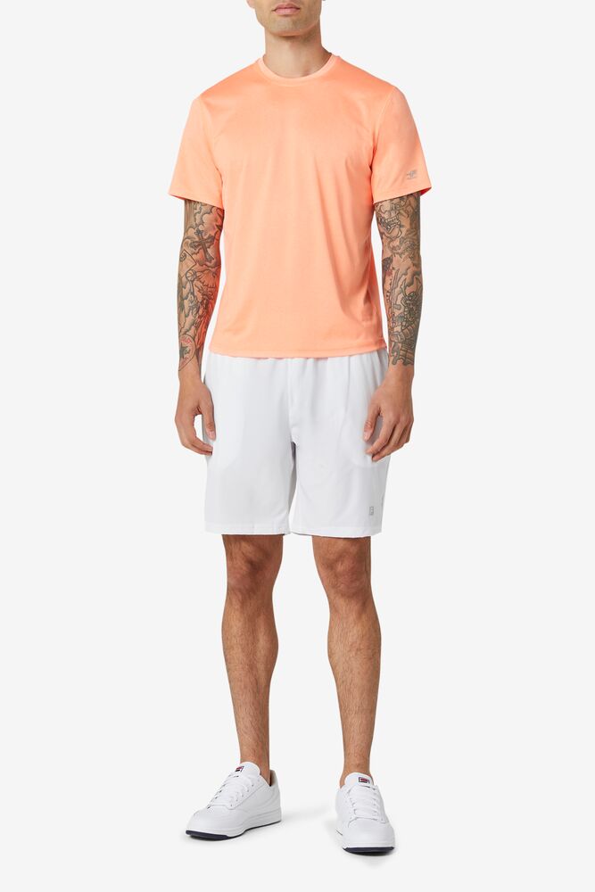 Pickleball Scallop Hem Crew 883 Homme|HRDF-40530975