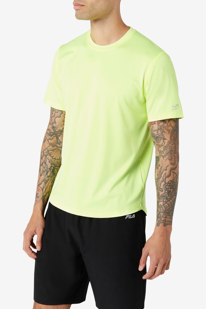 Pickleball Scallop Hem Crew 735 Homme|FSHO-53696039