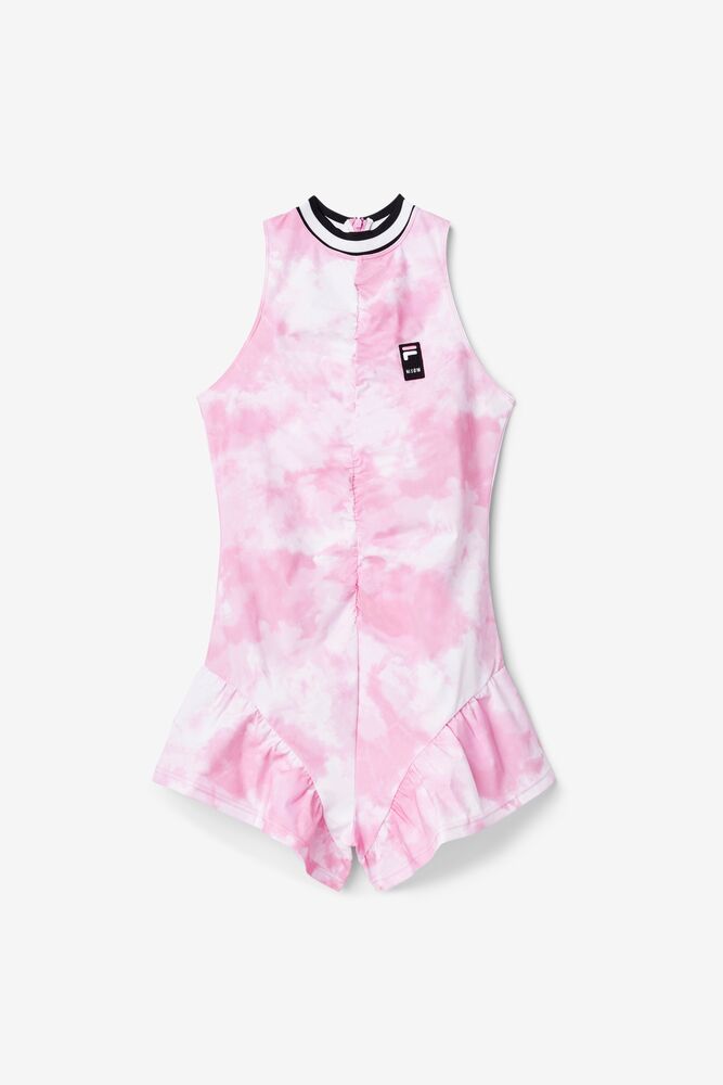 Msgm X Fila Tie Dye Romper 543 Femme|YWZY-25853962