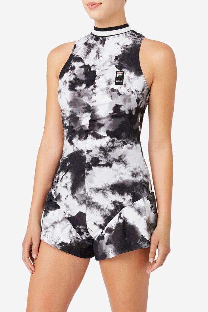 Msgm X Fila Tie Dye Romper 001 Femme|YSGB-94679283