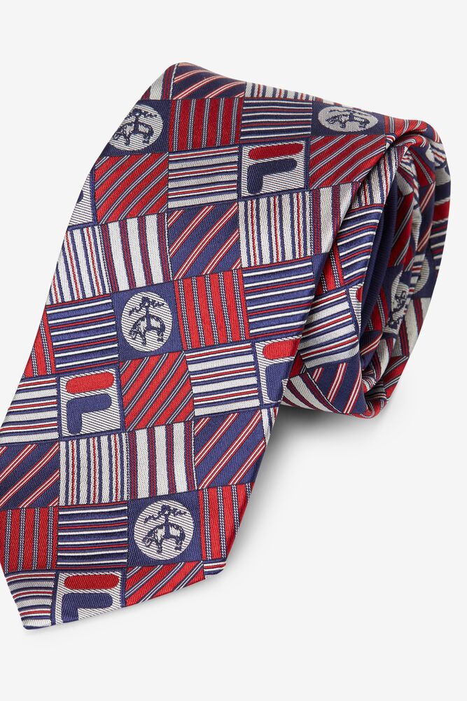 Brooks Brothers X Fila Pro Patchwork Tie 625 Unisex|YDZE-63791922