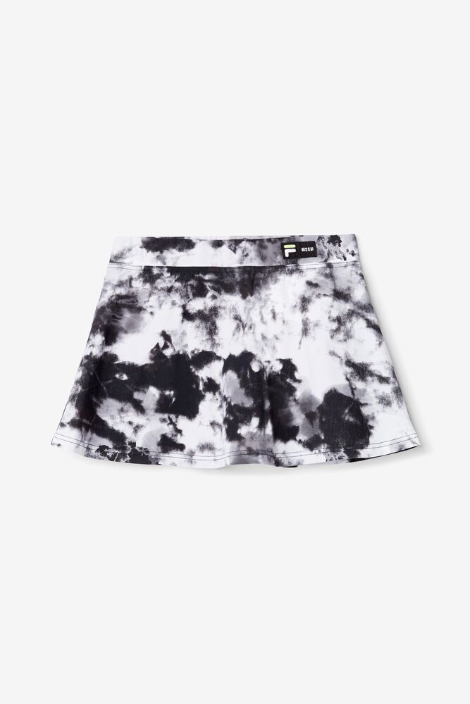 Msgm X Fila Printed Skort 001 Femme|LIGP-86700805