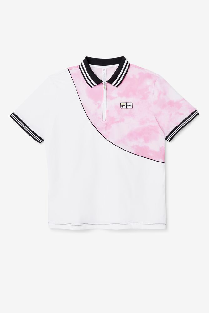 Msgm X Fila Printed Polo 543 Homme|IYUC-59232575