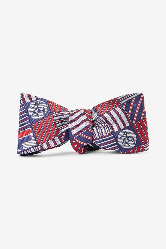 Brooks Brothers X Fila Double Reversible Bow Tie 625 Unisex|QZHA-06240452