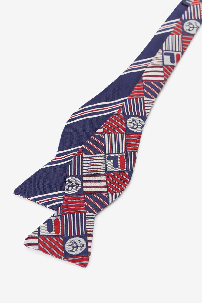 Brooks Brothers X Fila Double Reversible Bow Tie 625 Unisex|QZHA-06240452