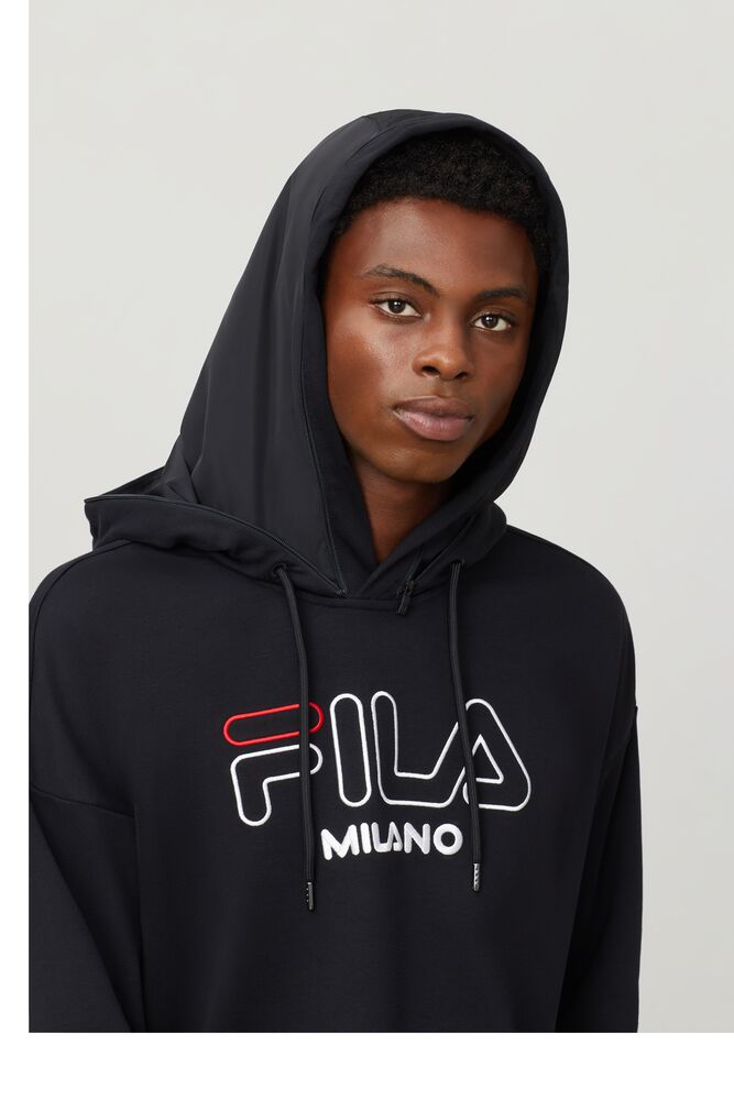 Fila Milano French Terry Sweat Capuche 001 Homme|APER-83518577