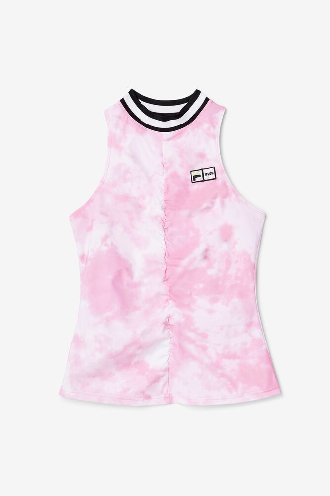 Msgm X Fila Raceback Tank 543 Femme|OCVI-76337799