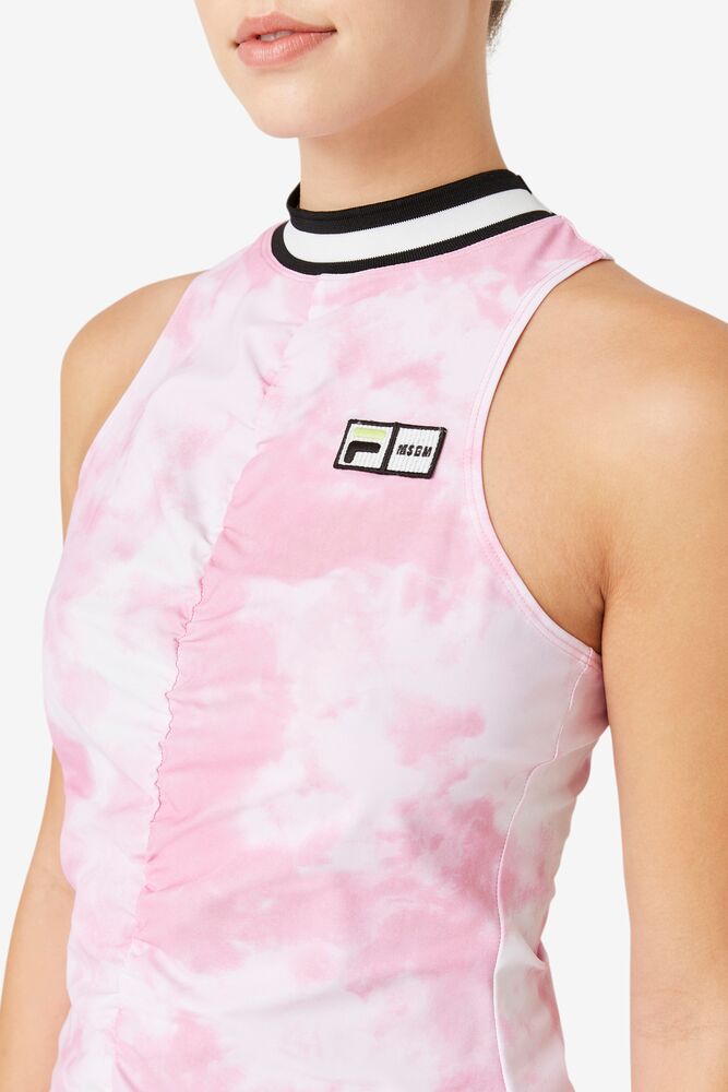 Msgm X Fila Raceback Tank 543 Femme|OCVI-76337799