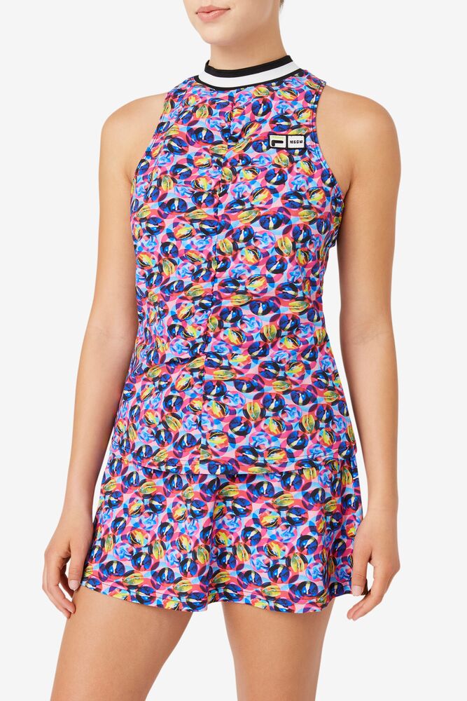 Msgm X Fila Raceback Tank 545 Femme|ADLF-04336024